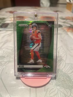 2024 Bo Nix Green Pulsar Prizm Rookie Card🔥