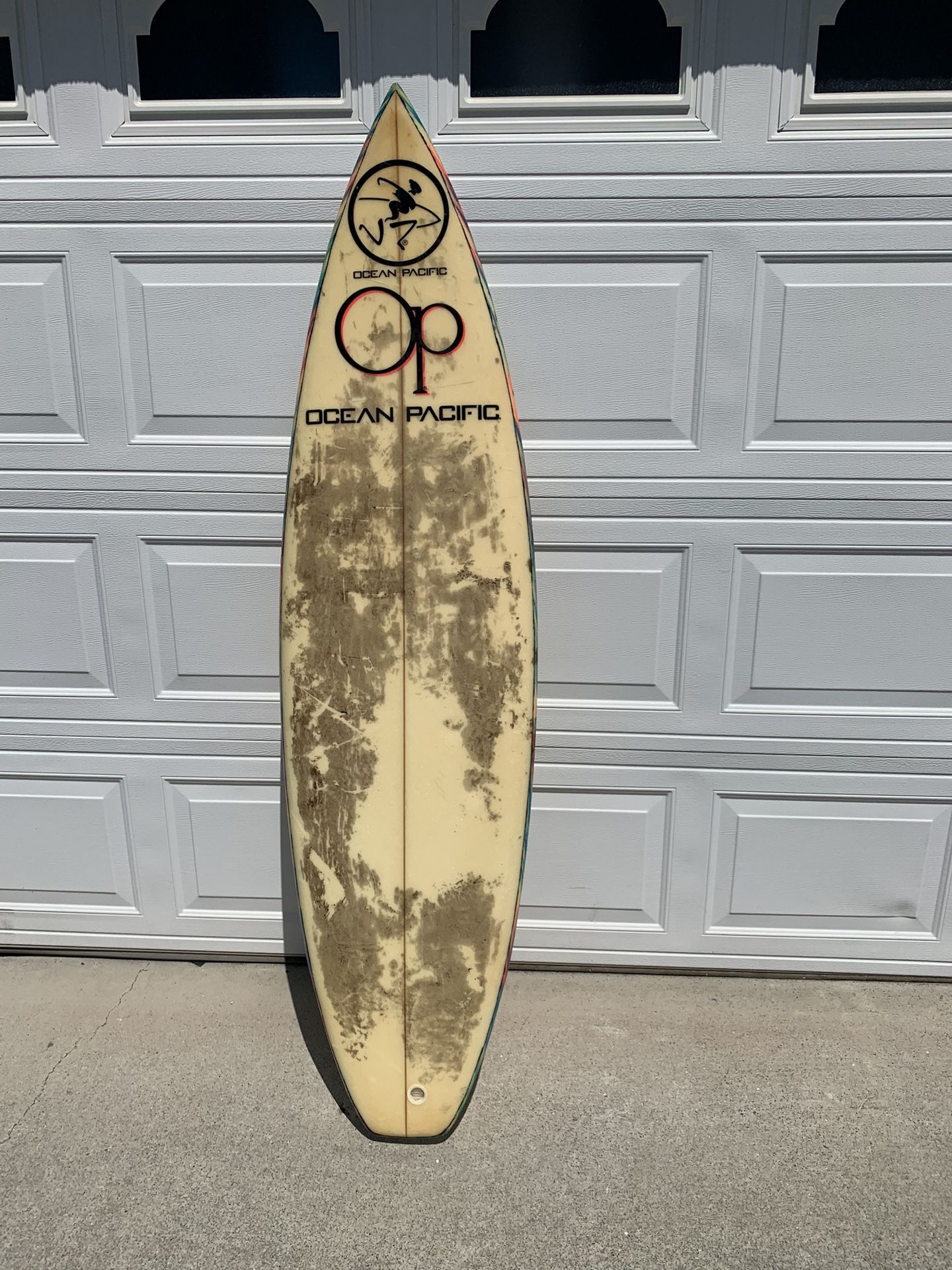 Ocean Pacific Thruster Surfboard 6’ 2” X 19” Tri-Fin