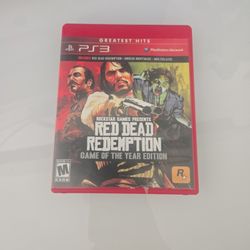playstation 3 red dead redemption 