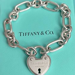 Tiffany & Co. Heart Lock Bracelet