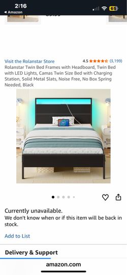 Twin bed