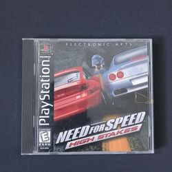 Need For Speed High Stakes (Sony Playstation 1, 1999)