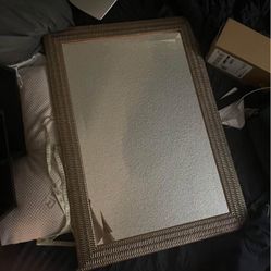 Gold Brass Mirror 