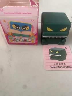 POP MART Crayon Shinchan POP CUBE-3 Blind Box Monster Shirimarudashi