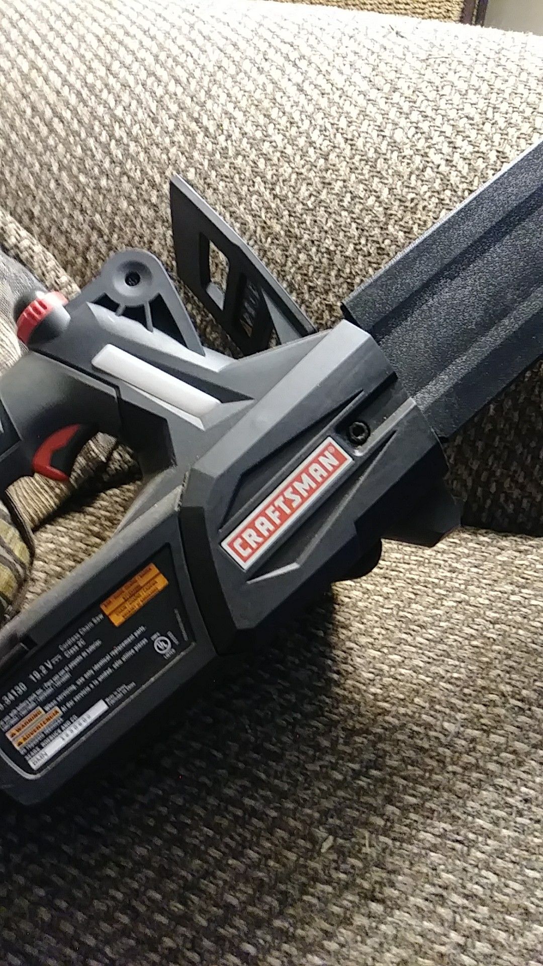 Craftsman 10" 19.2 volt die hard chainsaw