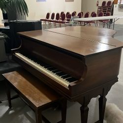 Baby grand piano