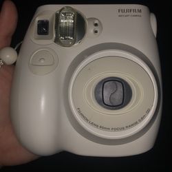 White Polaroid Camera