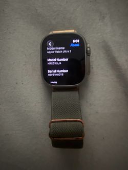 Apple Watch Ultra 2 64gb used unlocked clean Imei watch only no charger or box $300 cash or best offer