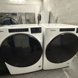 Whirlpool Washer and Dryer Set “27 ( Lavadora y secadora)