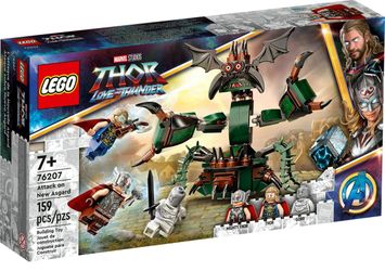 LEGO Marvel Attack on New Asgard, Thor Buildable Toy 76207