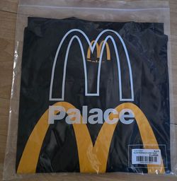 Palace McDonalds Logo Black T Shirt