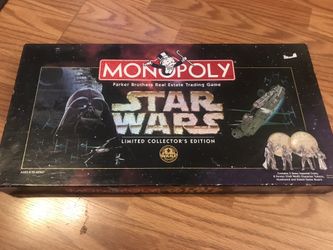 Limited collectors edition Star Wars monopoly