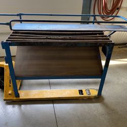 Metal torch/welding table bench