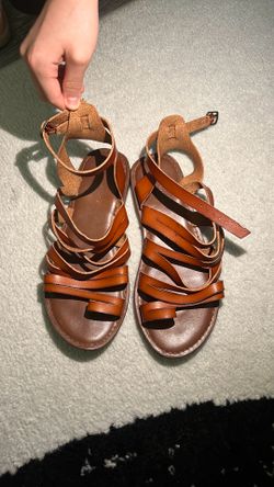Brown American Eagle Sandals