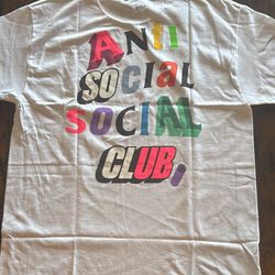 White Anti Social Club Shirt 