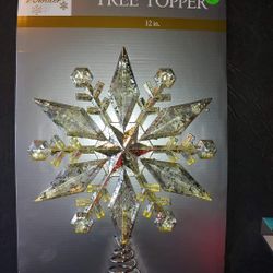 Winter Wonder Tree Topper 12in.