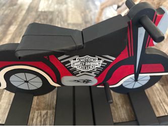 Custom painted one of a kind Harley rocker
