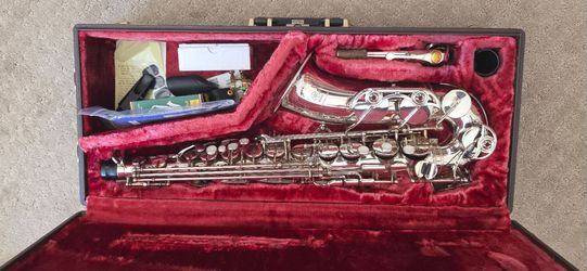 Yamaha YAS-62II Alto Saxophone, Silver Plated