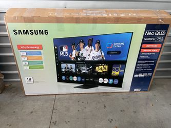 Samsung QN80FD 75” Neo QLED 4K Smart TV – New