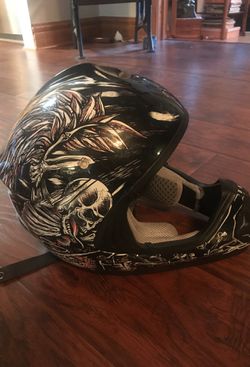Viper kids motorcycle helmet size large