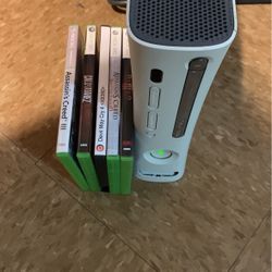 Xbox 360 Console Mega Game Lot With One Controller 41 Downloaded Games 5 Physical Games All Tested Working 