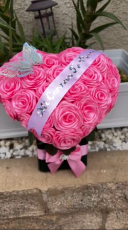 Corazón De Rosas Eternas