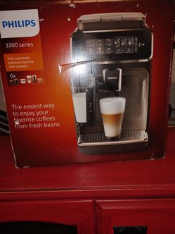 New Espresso Machine Philips 3300 Series LatteGo Espresso Machine