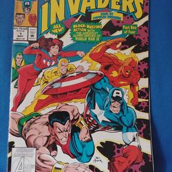 Invaders vol 2 # 1 1993 Dave Hoover cover