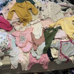 Baby Girl Clothes NB - 9M