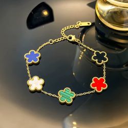 Clover Bracelet Multi Color