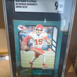Pat Mahomes Green /10