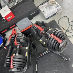 Boflex Adjustable Dumbbells With Stand 