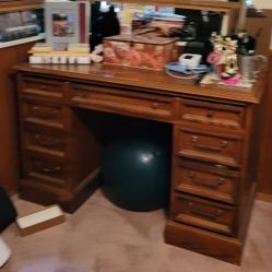 Wood Desk $100