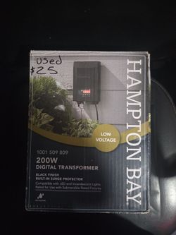 Hampton Bay 200W Low Voltage Digital Transformer