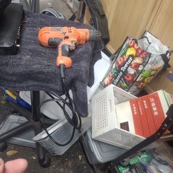 3/8 Corded Black And Decker Drill Motor