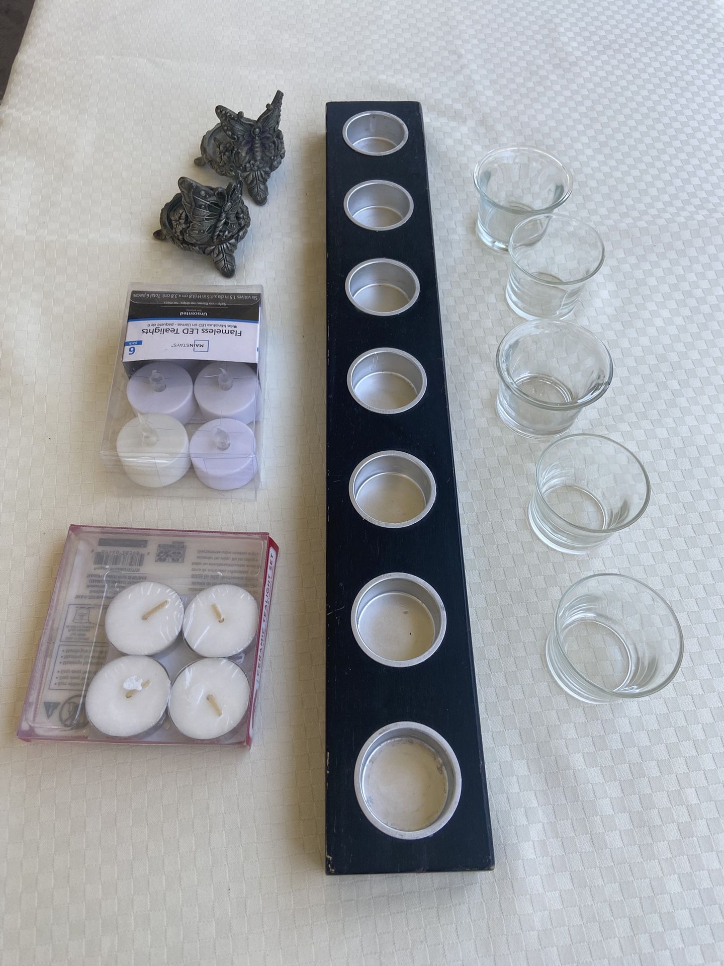 Candle Holders And Candles