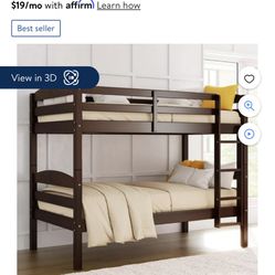 bunk bed twin