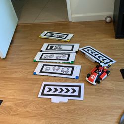 Mario Nintendo Switch Ex Car With Box But Ripped 