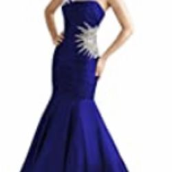 Maillsa Satin Mermaid Bridesmaid, Prom, Evening Dress