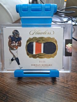 Jordan Howard Gold Flawless Player Worn Sssp 04/25