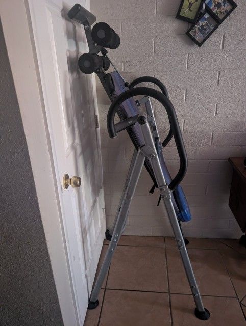 Inversion Table And Cycle Bike Combo