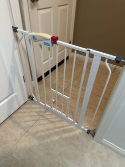 Child Gate with Dog Door
