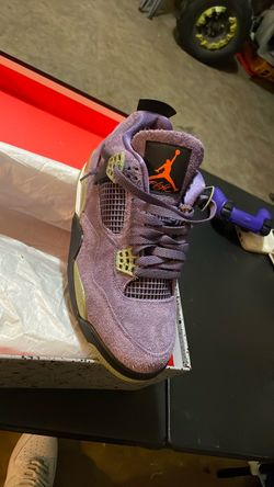 Retro Jordan 4’s canyon purple