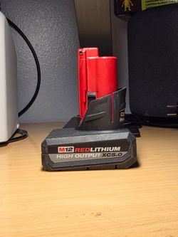 Milwaukee M12 Red Lithium High Output XC 5.0 Ah Battery Pack