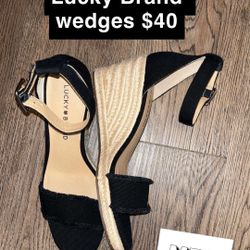 Lucky Brand Wedge Sandals