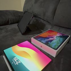 New IPad Pro 12.9 Apple Pencil And Case 