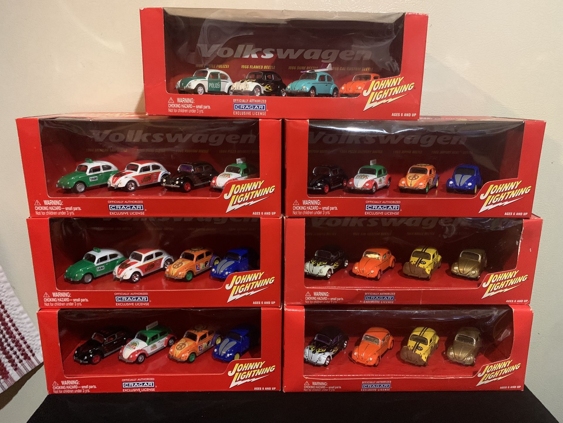 JOHNNY LIGHTNING 4 PACK 5 OF THEN IN REAL NICE