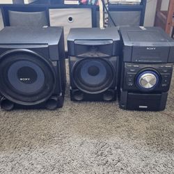 Stereo System with Subwoofer