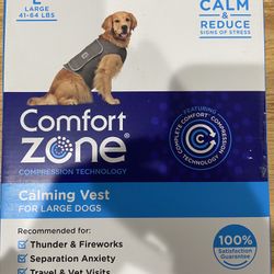 Thunder Fireworks Comfort Zone Dog Calming Vest Large