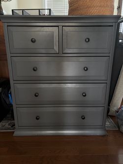 Gray dresser